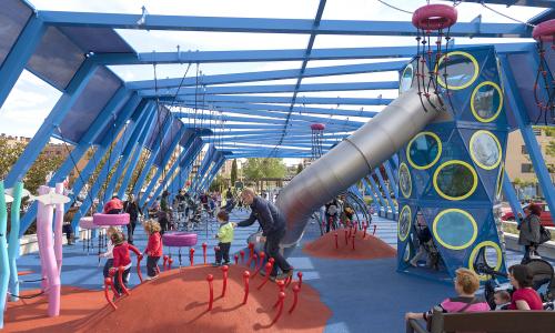 Parque temático el Oceano_instalaciones infantiles_Distrito Norte