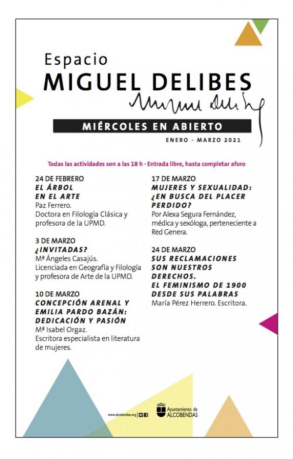 ESPACIO MIGUEL DELIBES. MIÉRCOLES EN ABIERTO
