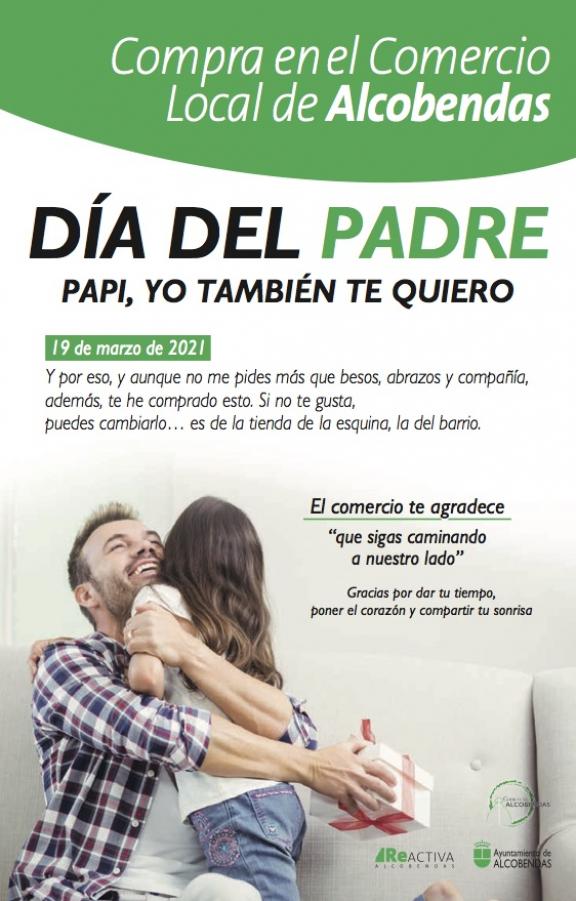 Compra en el comercio local de Alcobendas. Día del padre