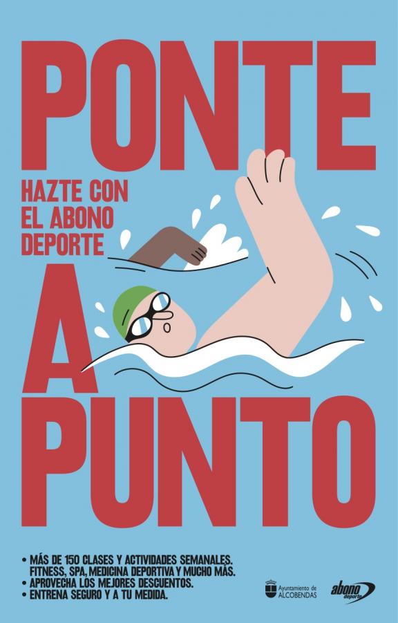 Ponte a punto. Hazte con el abono deporte.
