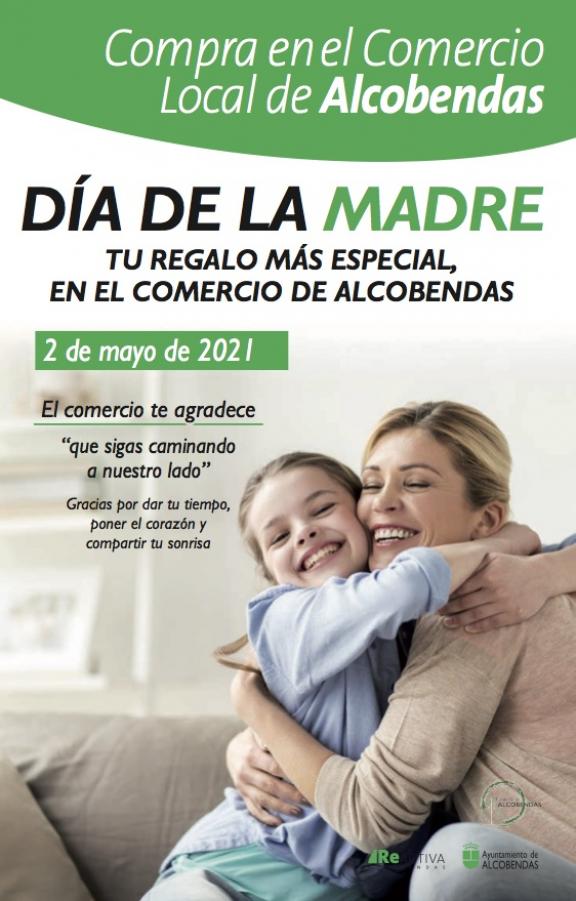 Compra en el comercio local de Alcobendas. Día de la madre