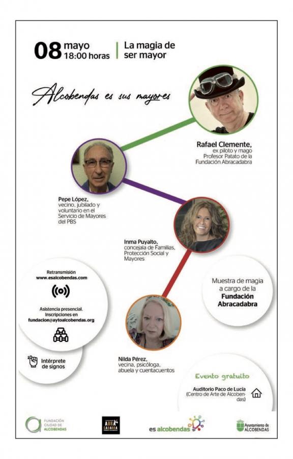 La magia de ser mayor. Alcobendas es sus mayores.