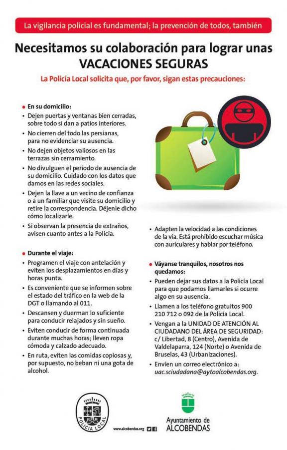 Vacaciones seguras