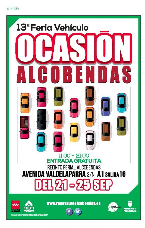 13ª Feria del vehículo de ocasión de Alcobendas