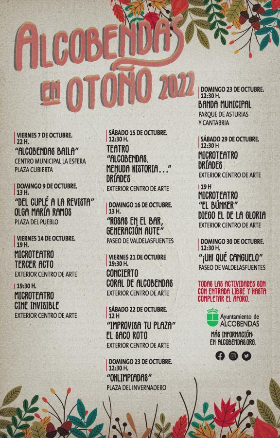 Alcobendas en otoño 2022