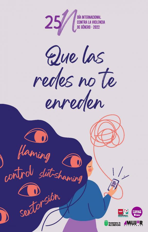 Que las redes no te enreden. 25 N. Día Internacional contra la Violencia de Género.