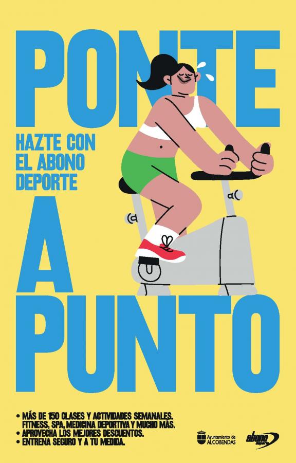 Ponte a punto. Hazte con el abono deporte