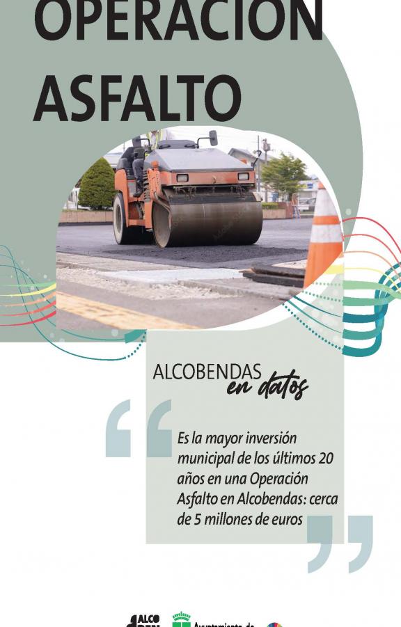 Alcobendas en datos. Operación Asfalto