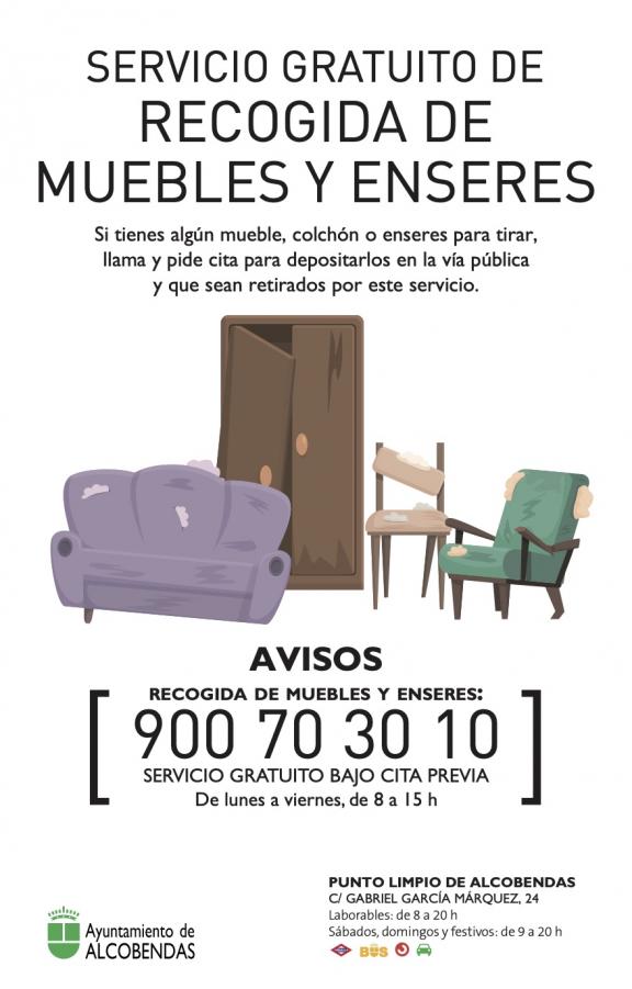 Recogida de muebles y enseres