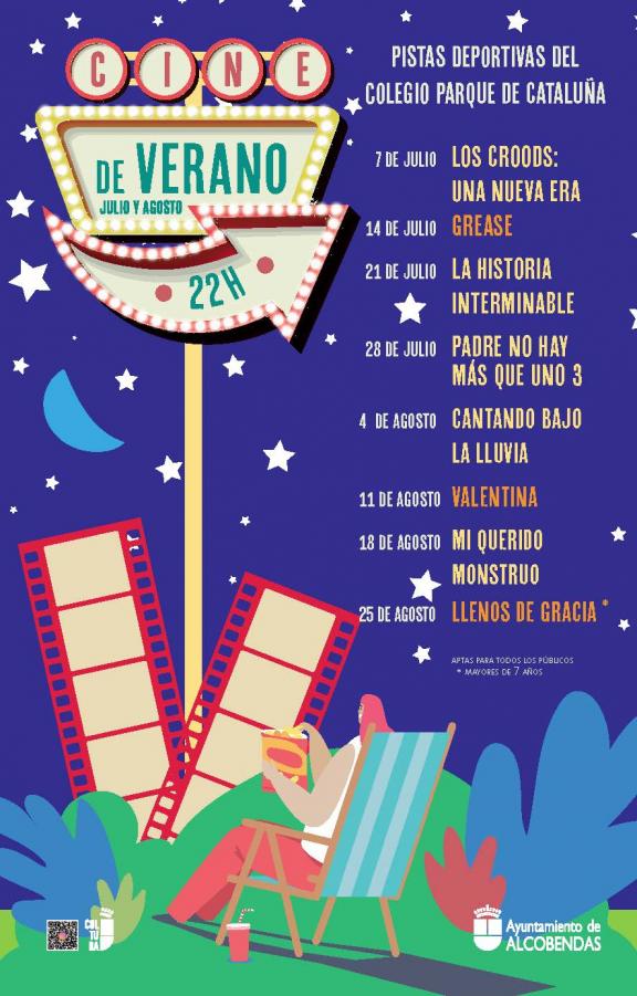 Cine de verano. Julio y agosto 2023