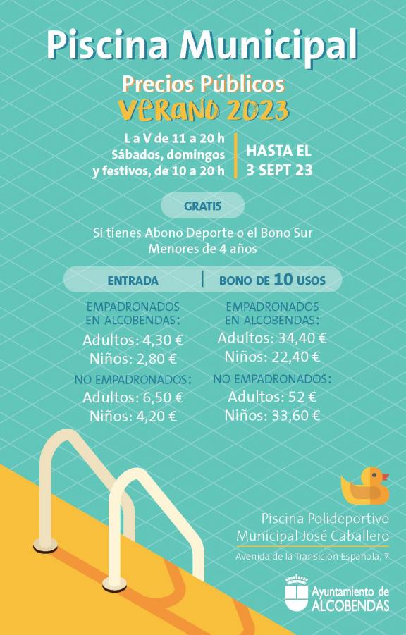 Precios Públicos Verano 2023