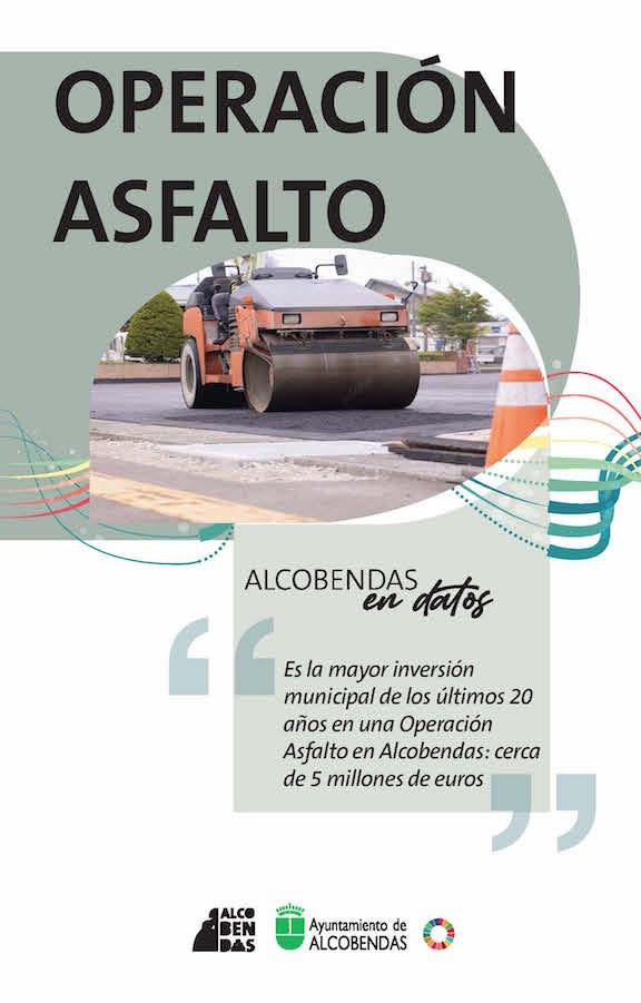 Alcobendas en datos. Operación asfalto