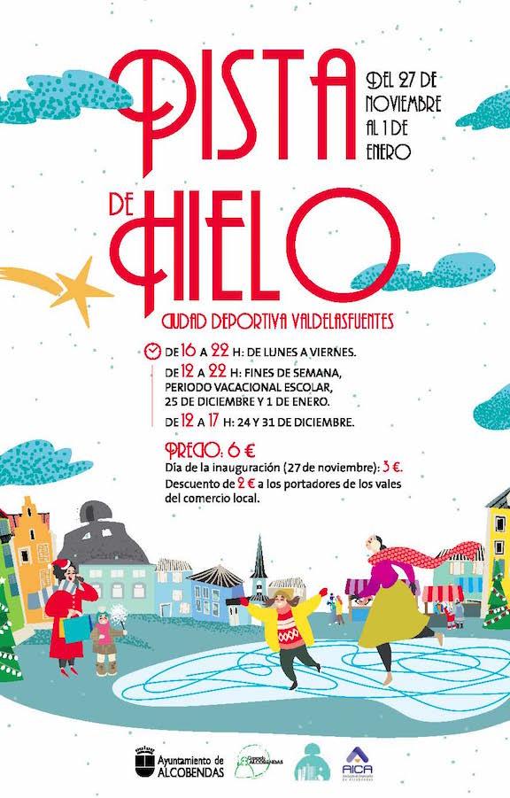 Pista de hielo en la Ciudad Deportiva de Valdelasfuentes. Del 27 de noviembre al 1 de enero