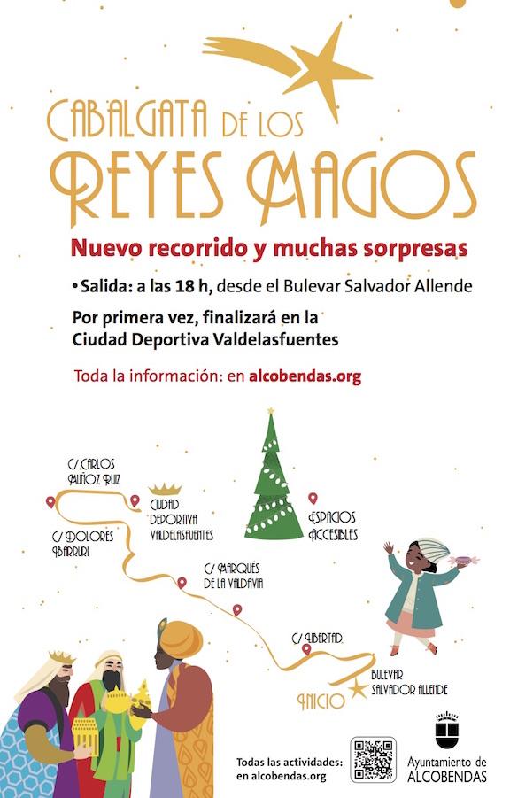Nuevo recorrido de la Cabalgata de los Reyes Magos 2023
