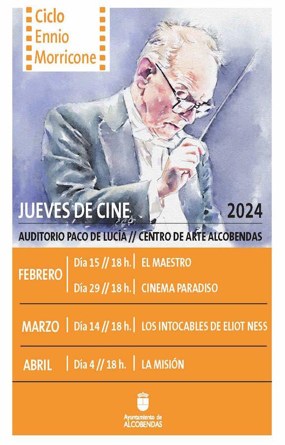 Jueves de cine 2024. Ciclo Ennio Morricone