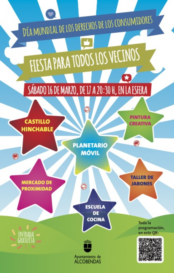 Fiesta.Día Mundial de los Derechos de los Consumidores.
