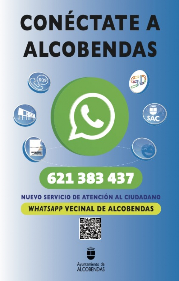 Whatsapp vecinal. Conéctate a Alcobendas