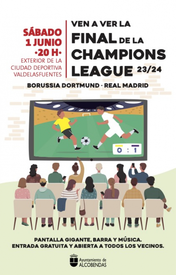 Ven a ver la final de La Champions League 23/24
