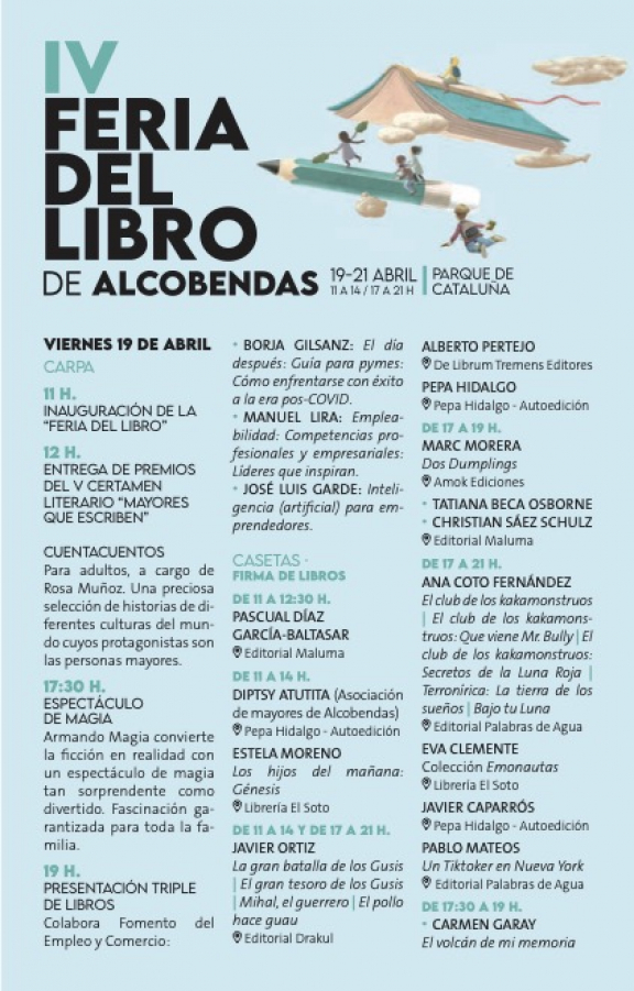 IV Feria del Libro de Alcobendas.
