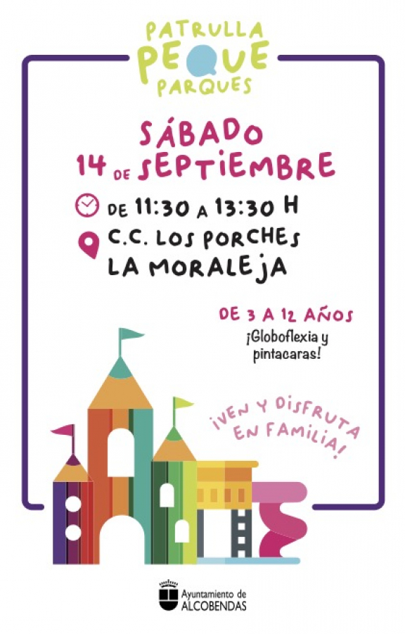 Patrulla Peque Parques . Sábado 14 de septiembre