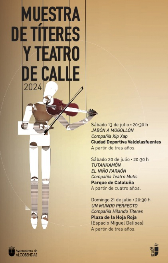 Muestra de títeres y teatro de calle 2024