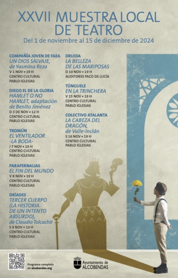 XXVII Muestra Local de Teatro. Del 1 de noviembre al 15 de diciembre de 2024