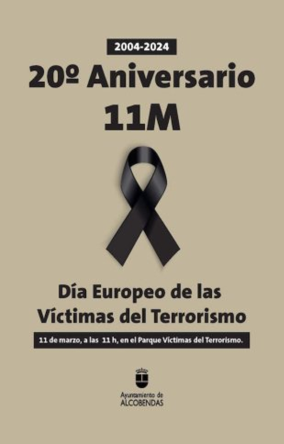 11M. Día Europeo de las Víctimas del Terrorismo