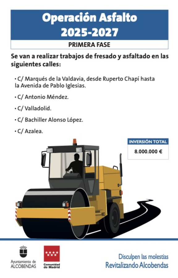 Operación Asfalto 2025-2027