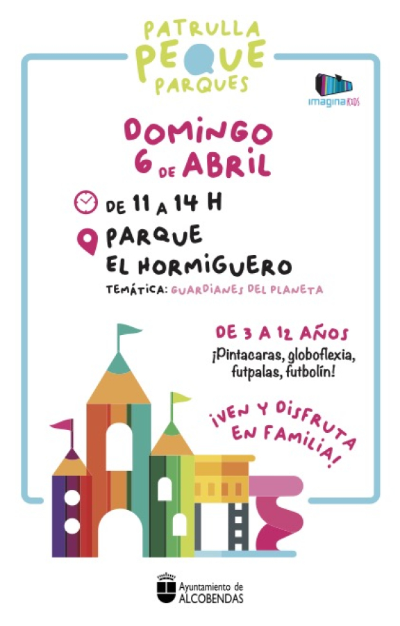 Patrulla Peque Parques. Domingo 6 de abril 2025