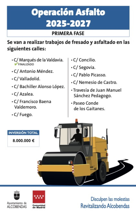Operación Asfalto 2025-2027