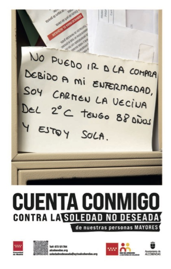 Cuenta Conmigo      Contra la soledad no deseada de nuestras personas mayores