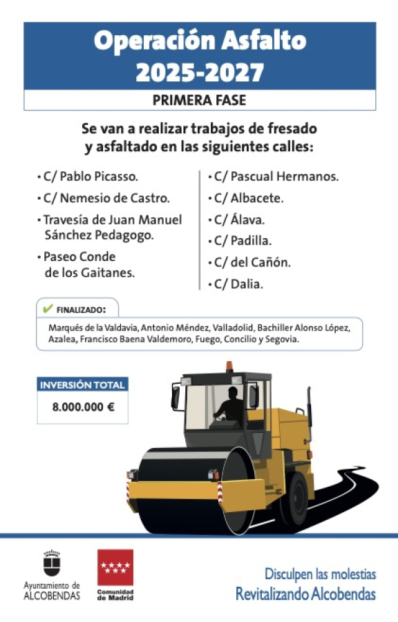 Operación Asfalto 2025-2027