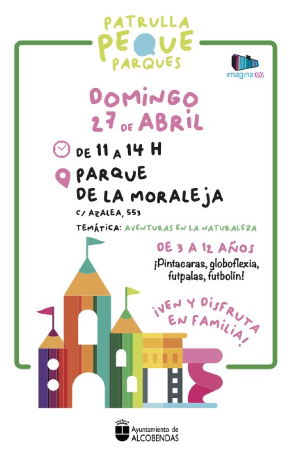 Patrulla Peque Parques. Domingo 27 de abril