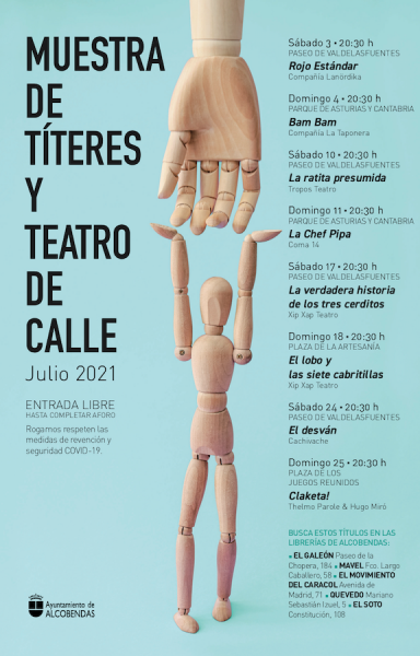 Muestra de titeres.png Muestra de Títeres Alcobendas 2021