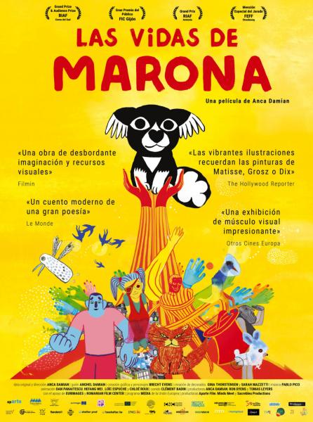 marona.jpg Una película de animación protagonizada por la perrita Marona