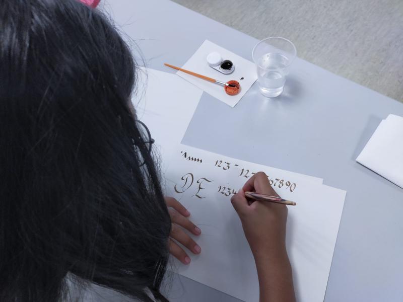 tallercaligrafia.jpg Se ha cultivado la inteligencia emocional a través de la caligrafía