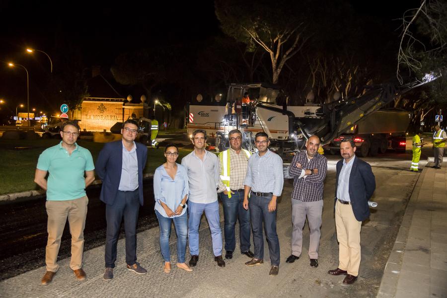 La Operación Asfalto finaliza esta semana con el asfaltado de la Plaza de la Moraleja y Valportillo I La Operación Asfalto finaliza esta semana con el asfaltado de la Plaza de la Moraleja y Valportillo I