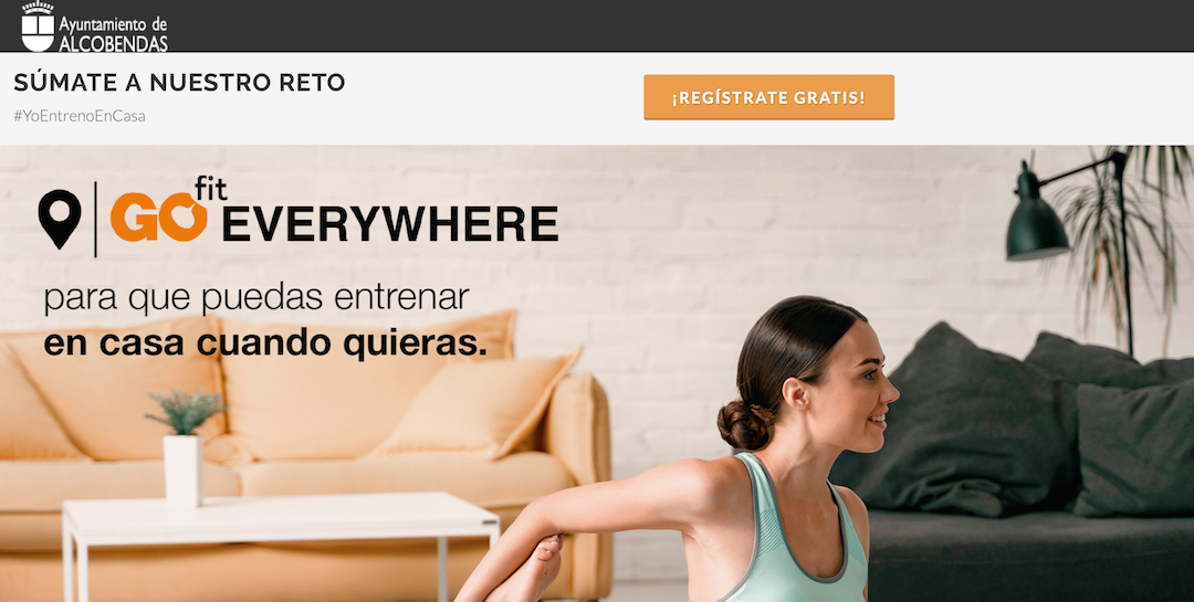 El Ayuntamiento y los gimnasios GOfit ofrecen una App gratuita para poder hacer ejercicio en casa El Ayuntamiento y los gimnasios GOfit ofrecen una App gratuita para poder hacer ejercicio en casa