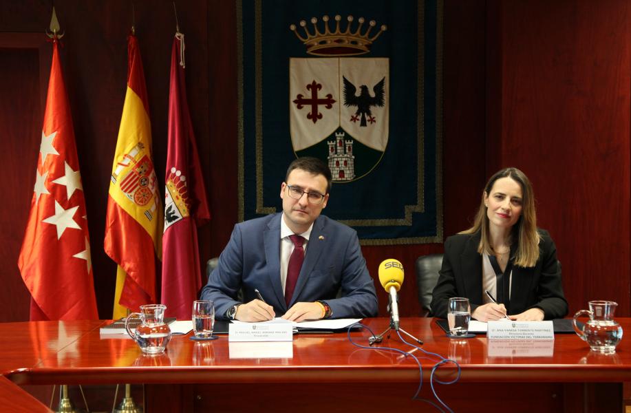 Alcobendas renueva su apoyo a la Fundación Víctimas del Terrorismo Alcobendas renueva su apoyo a la Fundación Víctimas del Terrorismo