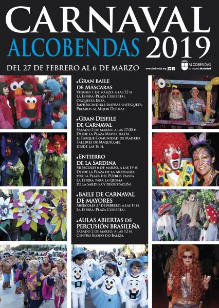 Del 27 de febrero al 6 de marzo, llega a Alcobendas la magia del carnaval Del 27 de febrero al 6 de marzo, llega a Alcobendas la magia del carnaval