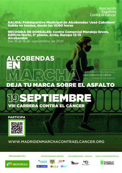 Cartel VIII carrera cancer .jpg Cartel VIII carrera cancer Alcobendas 19 septiembre 2021