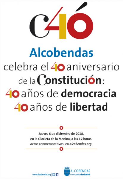 Alcobendas celebra el 40 aniversario de la Constitución Alcobendas celebra el 40 aniversario de la Constitución
