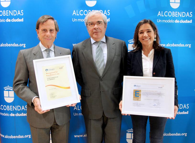 Alcobendas revalida el Sello de Excelencia Europea EFQM 500+ Alcobendas revalida el Sello de Excelencia Europea EFQM 500+