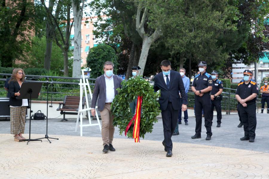 Alcobendas recuerda a Miguel Ángel Blanco en el 23º aniversario de su asesinato Alcobendas recuerda a Miguel Ángel Blanco en el 23º aniversario de su asesinato