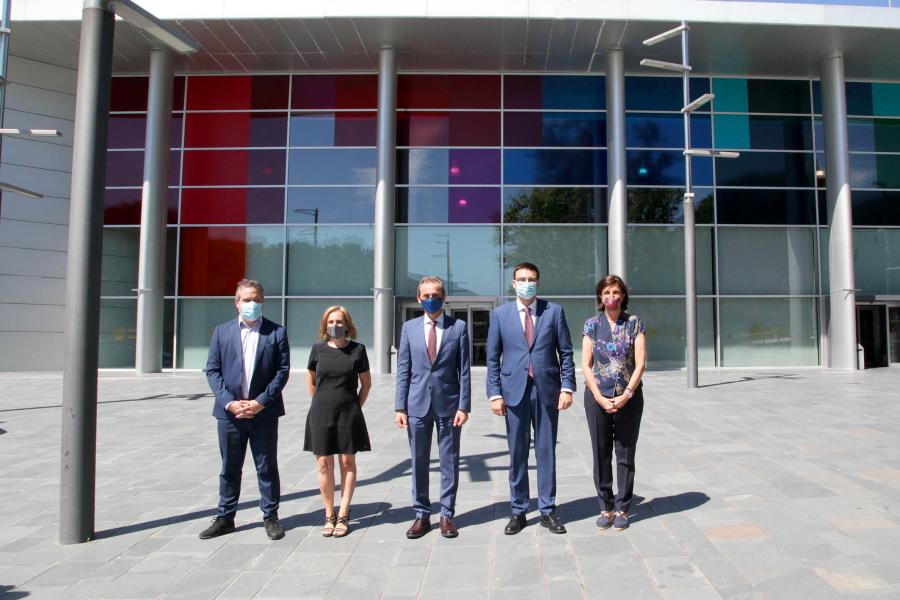 El ministro de Ciencia e Innovación, Pedro Duque visita el Muncyt de Alcobendas El ministro de Ciencia e Innovación, Pedro Duque visita el Muncyt de Alcobendas