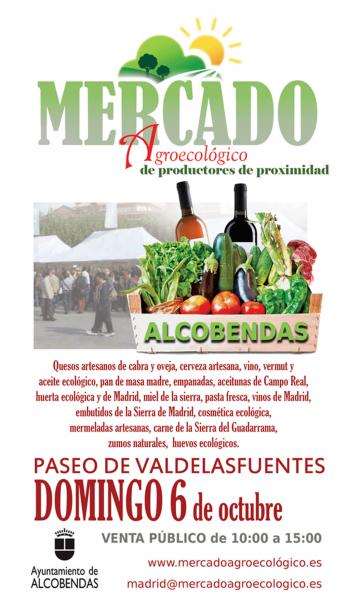 Mercado Agroecológico de Alcobendas: Alimentos, vino, cosmética… directos de los productores Mercado Agroecológico de Alcobendas: Alimentos, vino, cosmética… directos de los productores