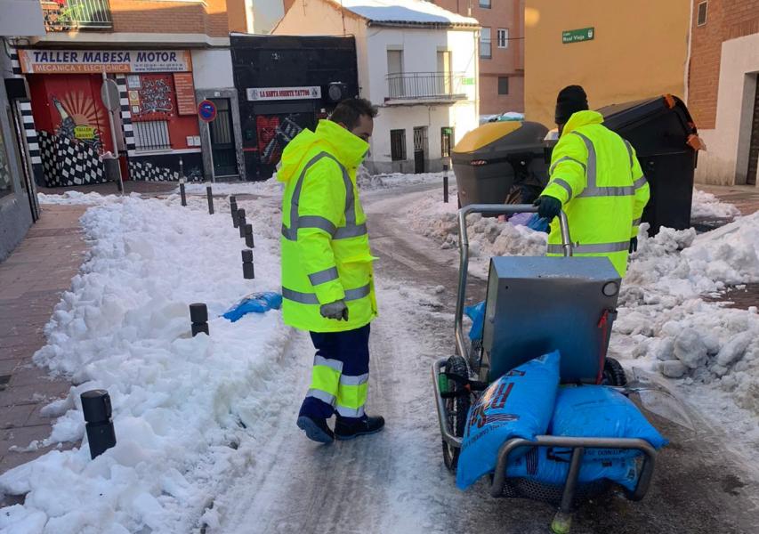 Alcobendas recobra poco a poco la normalidad tras el temporal ‘Filomena’ Alcobendas recobra poco a poco la normalidad tras el temporal ‘Filomena’