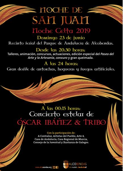 Alcobendas celebra ‘San Juan’ al son de la música celta y el calor de las hogueras Alcobendas celebra ‘San Juan’ al son de la música celta y el calor de las hogueras