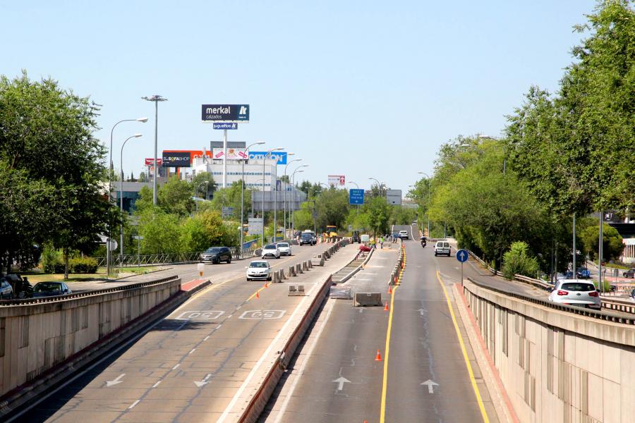 Alcobendas convierte en más urbana la entrada a la ciudad desde la A-1 Alcobendas convierte en más urbana la entrada a la ciudad desde la A-1