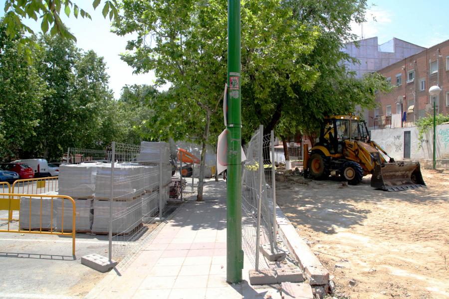 Nueva zona estancial con más dotaciones en la calle Miraflores Nueva zona estancial con más dotaciones en la calle Miraflores